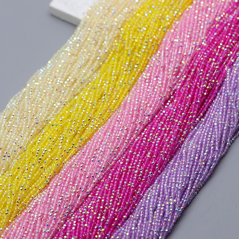 2mm (2 strand 370pcs) Color Cr - Glass Seed Beads 2Mm Jewelry Making 评论和价格