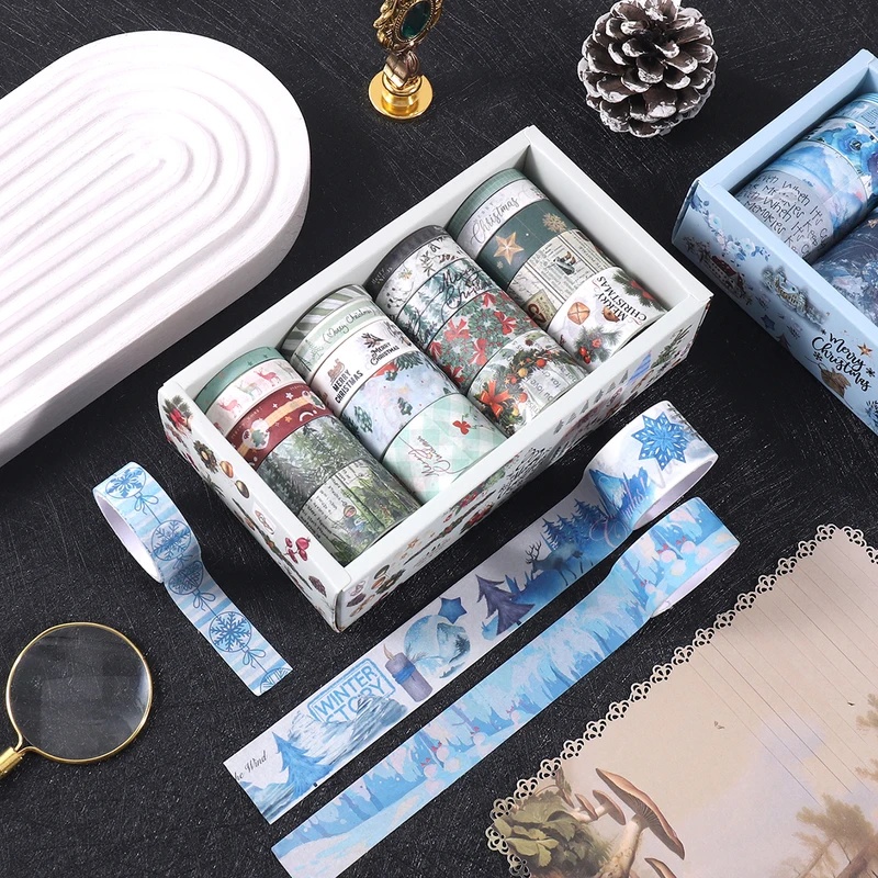 20 Rolls Vintage Christmas Was - Scrapbooking 评论和价格