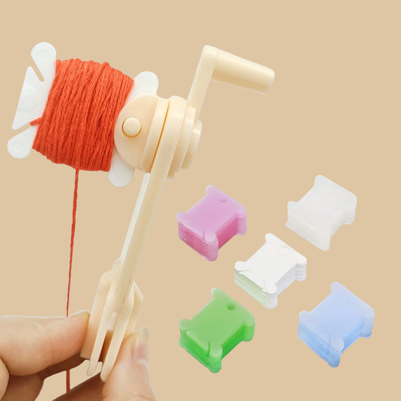 1set Embroidery Floss Bobbins  - Cotton Embroidery Thread Skeins 评论和价格