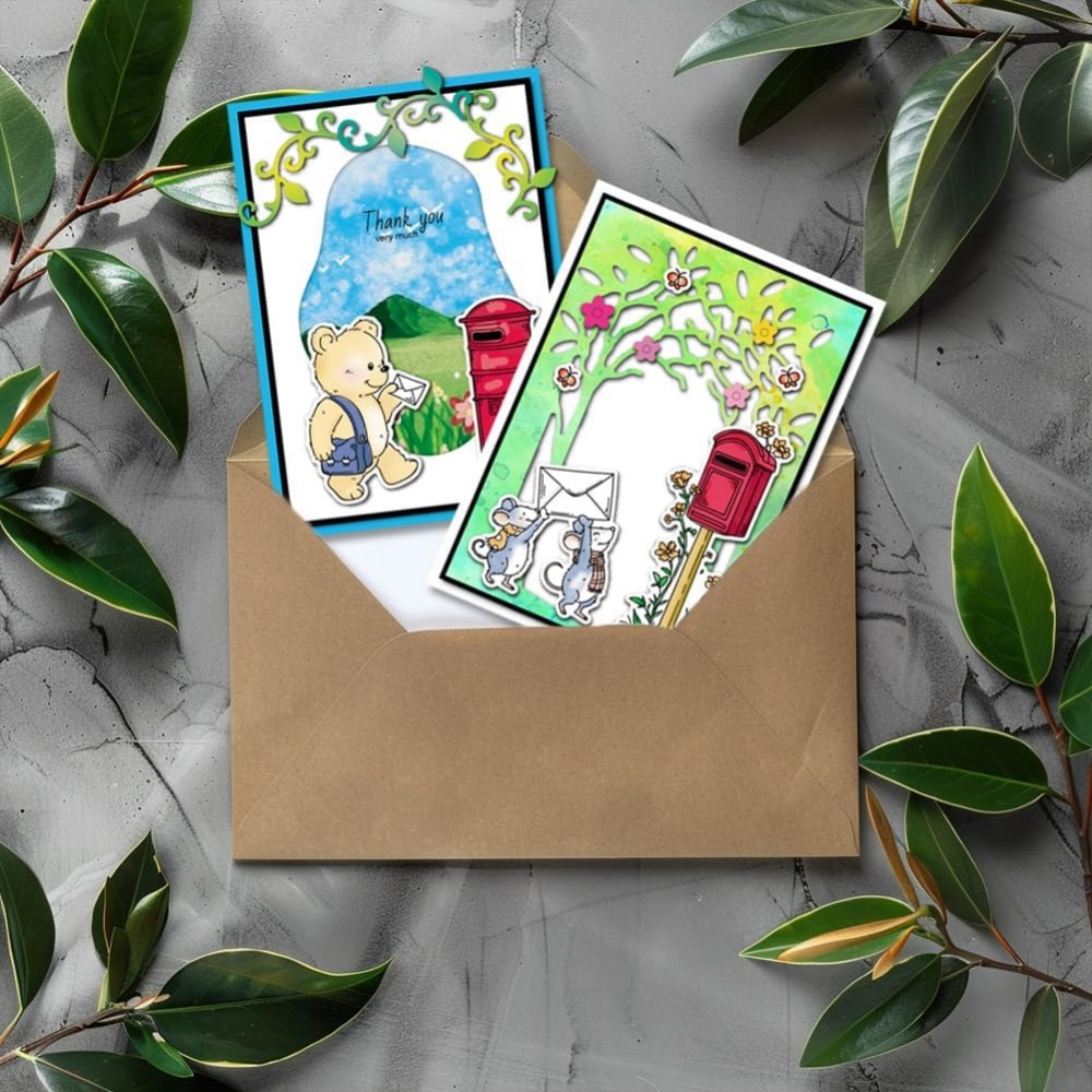 Cartoon Animals Clear Stamps H - Scrapbooking 评论和价格