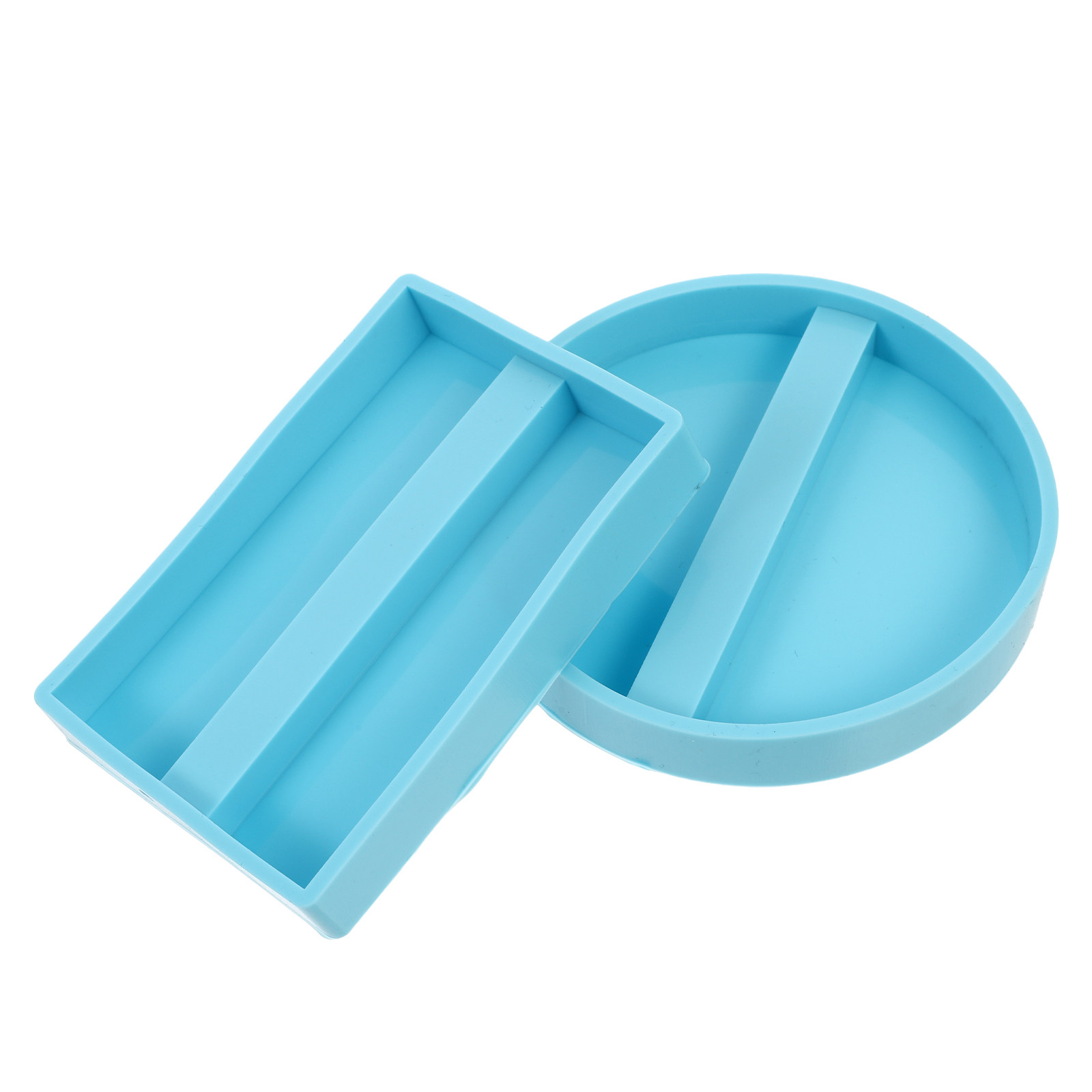 2Pcs Silicone Crystal Drop Mol - Silicone Epoxy Resin Molds Set 评论和价格